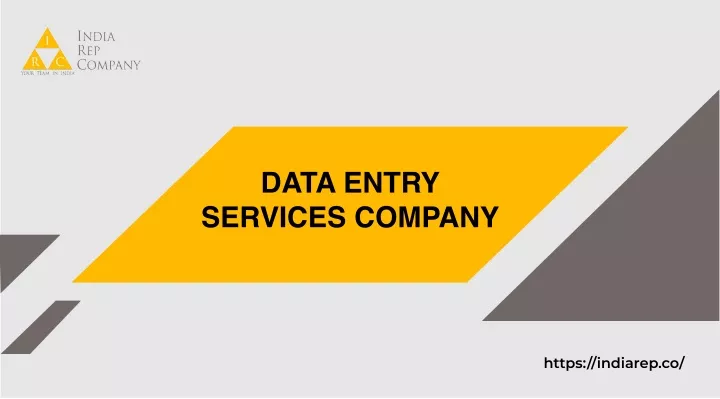 data entry services company