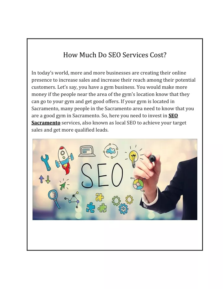 how much do seo services cost in today s world