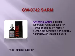 gw 0742 sarm