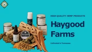 high quality hemp products