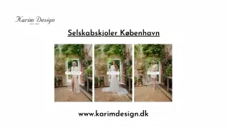 Selskabskjoler København