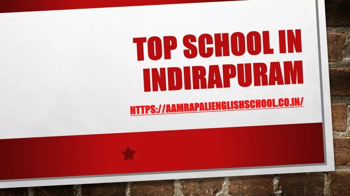 top school in indirapuram