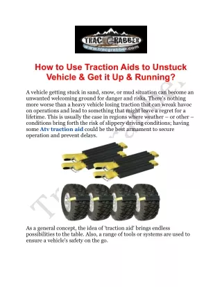 Buy Atv Traction Aids online in Florida | Trac-Grabber