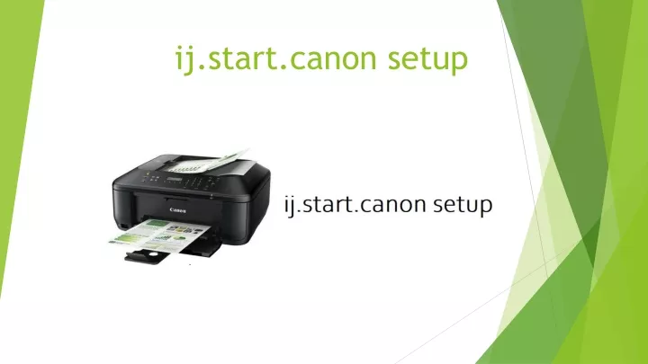 ij start canon setup
