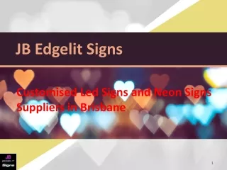 Customised Led Signs and Neon Signs Suppliers in Brisbane