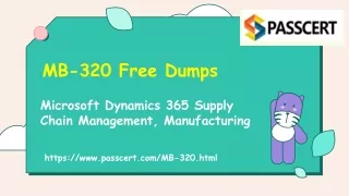 mb 320 free dumps