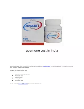 abacavir and lamivudine tablet 600mg 300mg