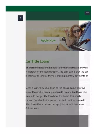 Vehicle-Title-Loans