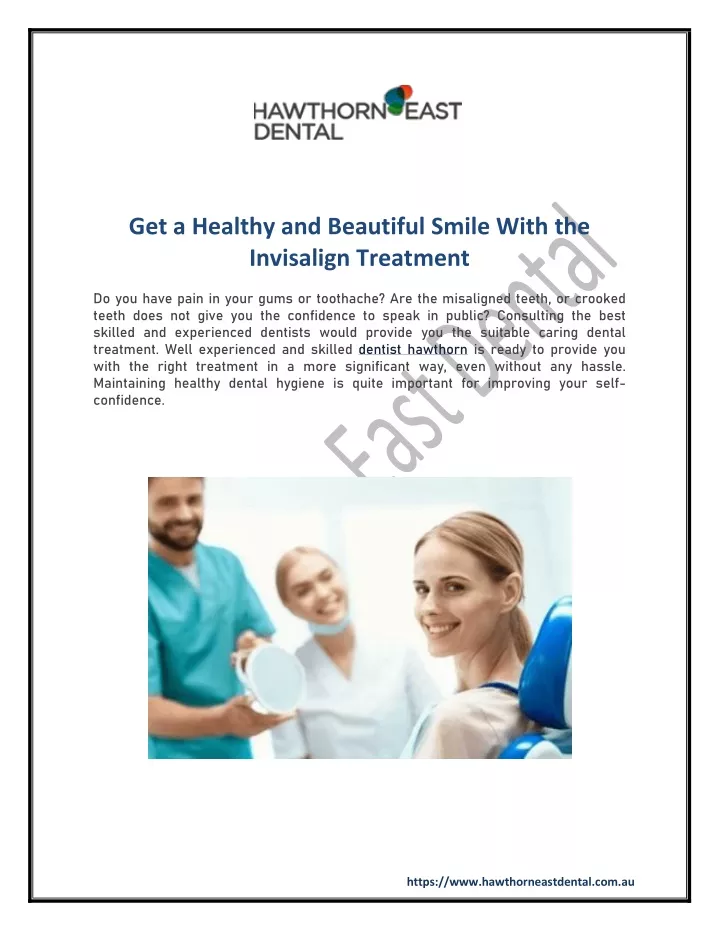 get a healthy and beautiful smile with