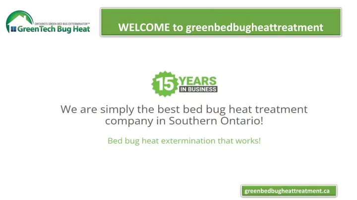 welcome to greenbedbugheattreatment
