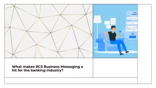 What makes RCS Business Messaging a hit for the banking industry