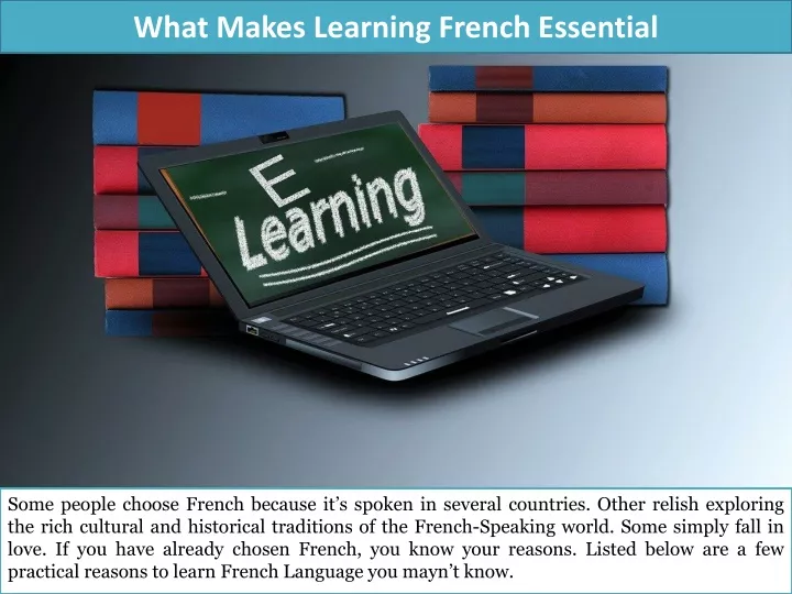 what makes learning french essential