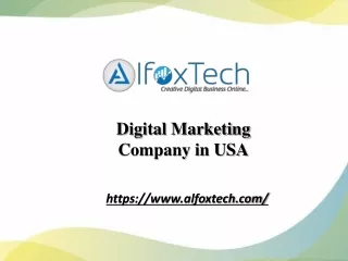 Web Design & Digital Marketing Services | alfoxtech.com