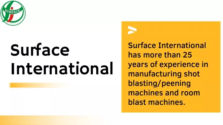 surface international has more than 25 years