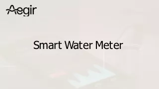 Smart Water Meter-Aegir