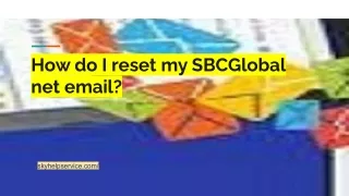 How do I reset my SBCGlobal net email_
