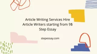 article writing services hire article writers