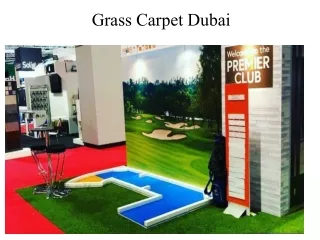 grass carpet dubai