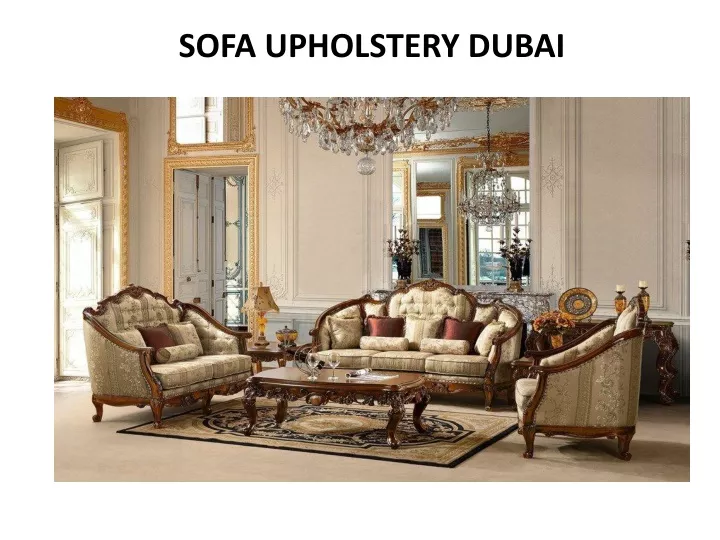 sofa upholstery dubai