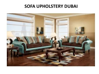 sofa upholstery dubai