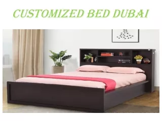 customized bed dubai