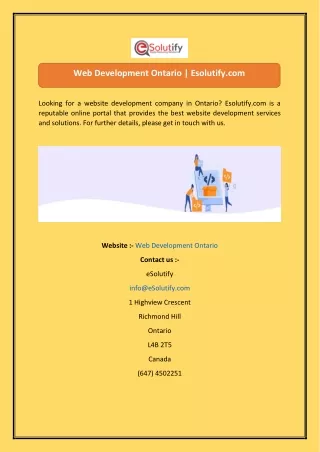 Web Development Ontario  Esolutify.com-converted