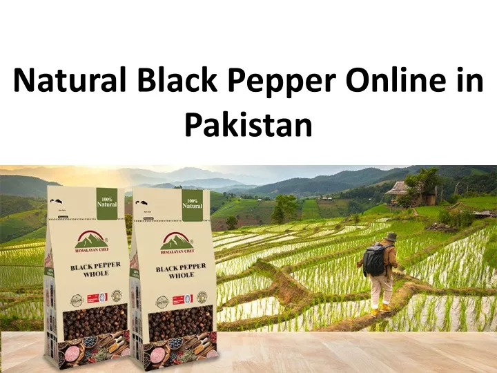 natural black pepper online in pakistan