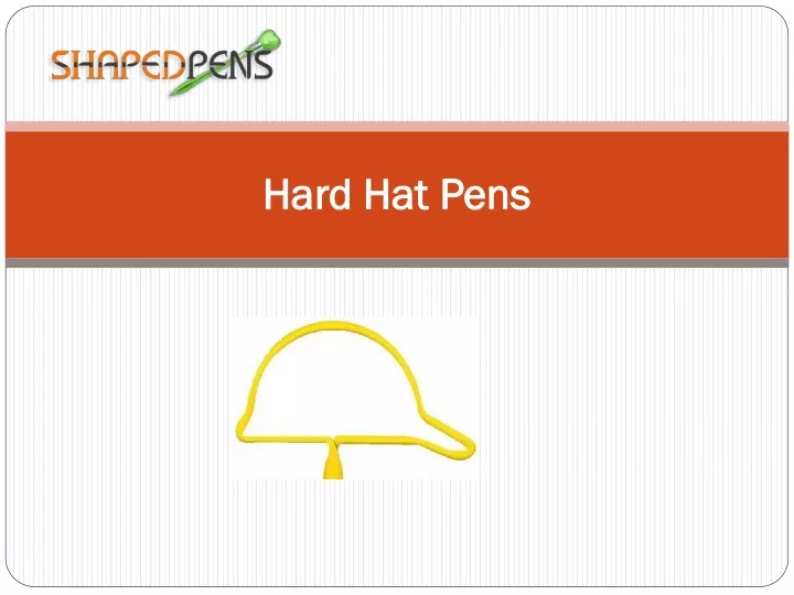 hard hat pens