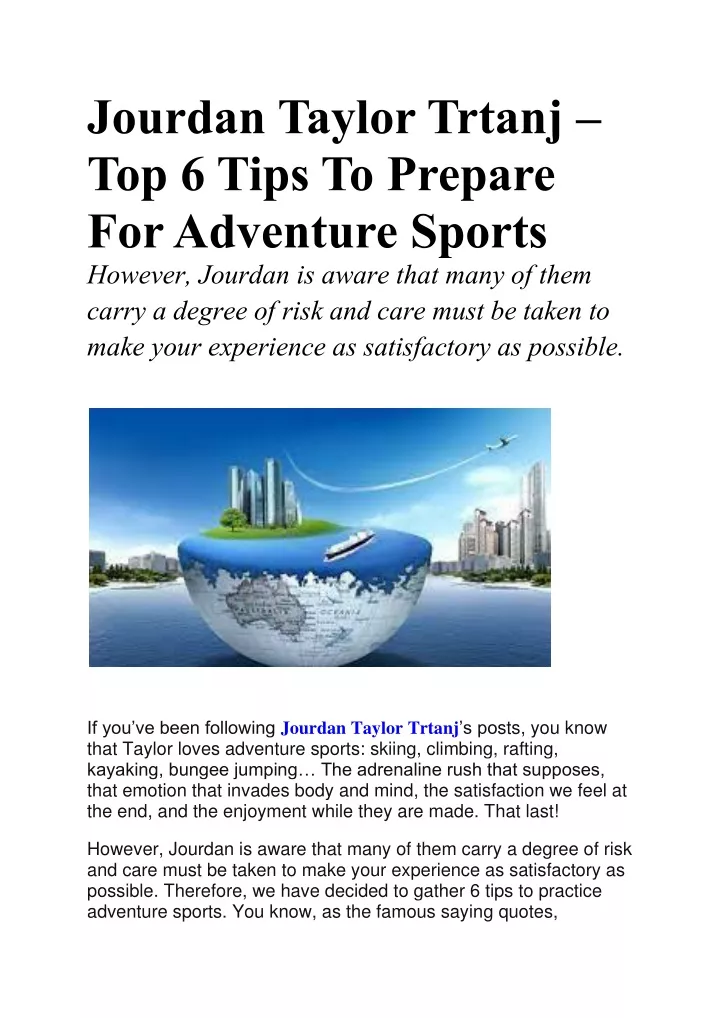 jourdan taylor trtanj top 6 tips to prepare