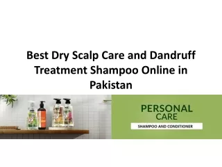 best dry scalp care and dandruff treatment shampoo online in pakistan