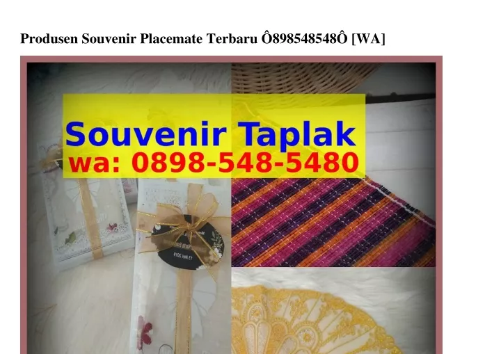 produsen souvenir placemate terbaru 898548548 wa