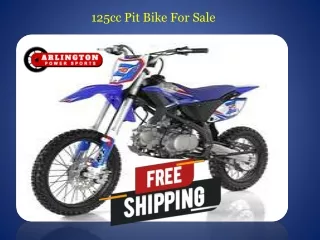 125cc Pit Bike For Sale