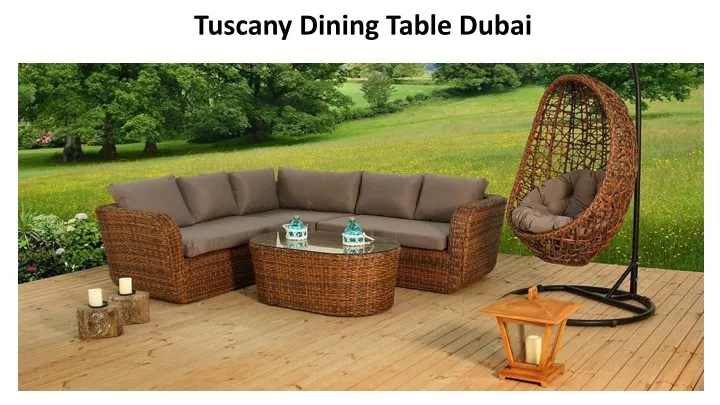 tuscany dining table dubai