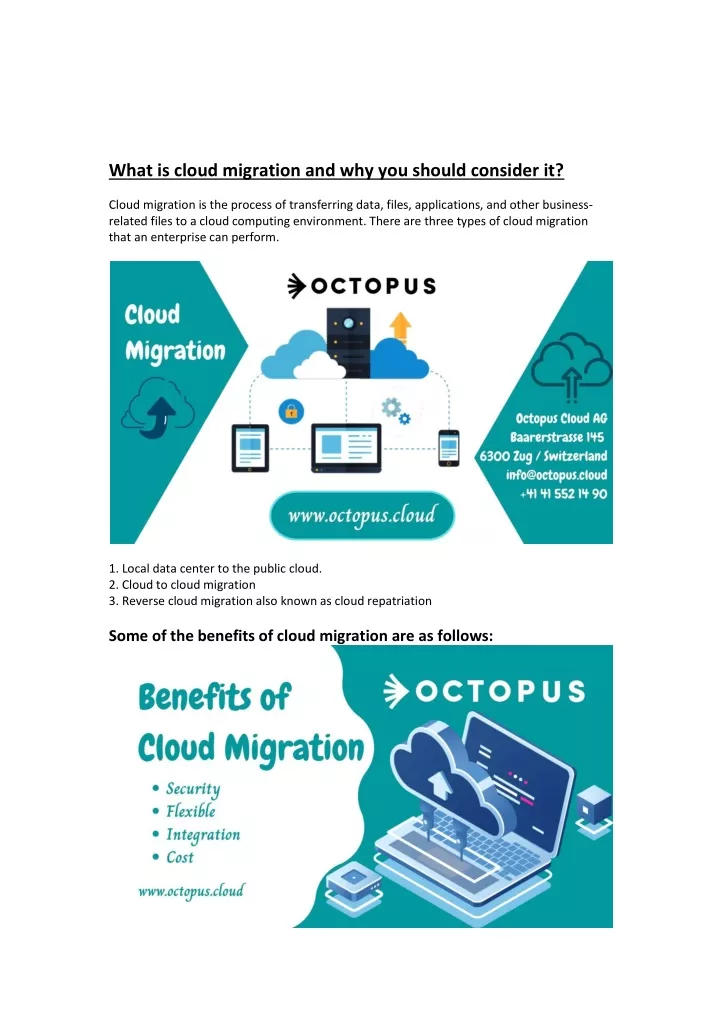 what is cloud migration and why you should