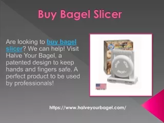 Buy Bagel Slicer