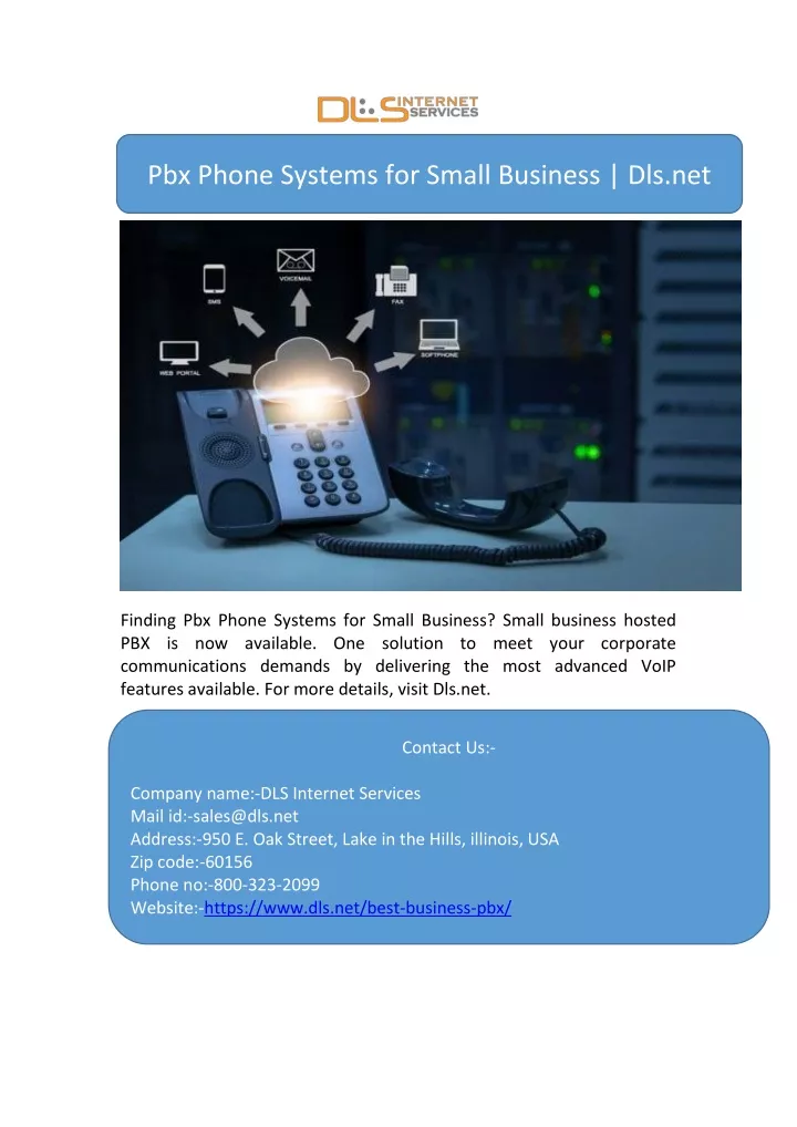 pbx phone systems for small business dls net