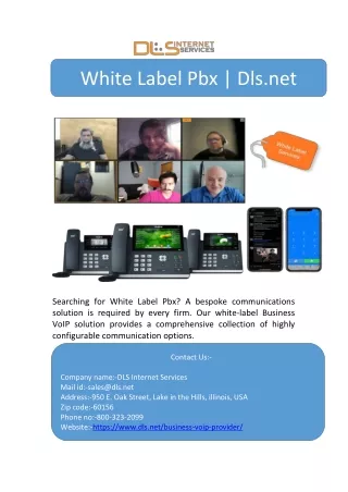 White Label Pbx | Dls.net