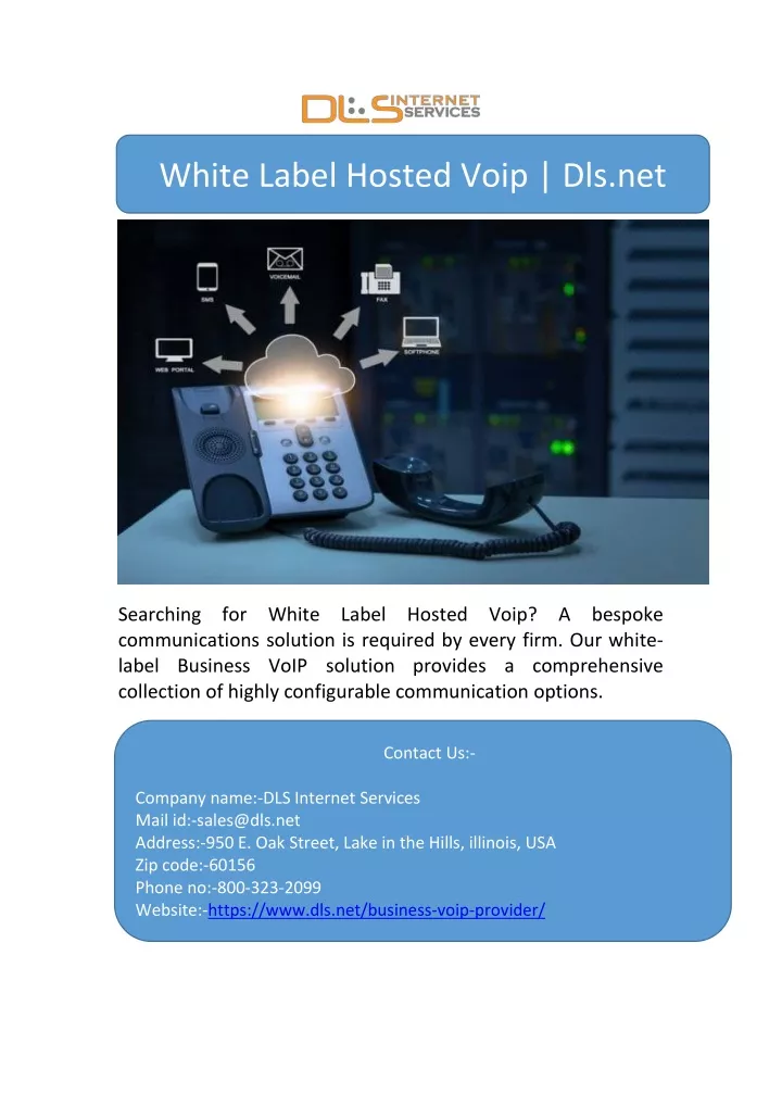 white label hosted voip dls net