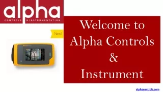 welcome to alpha controls instrument