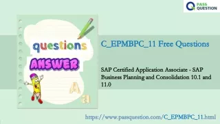c epmbpc 11 free questions c epmbpc 11 free