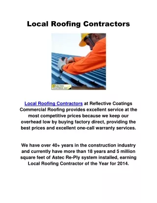 local roofing contractors