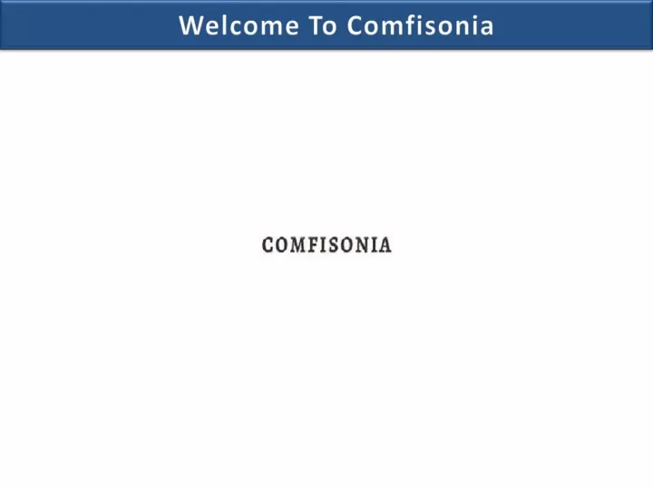 welcome to comfisonia