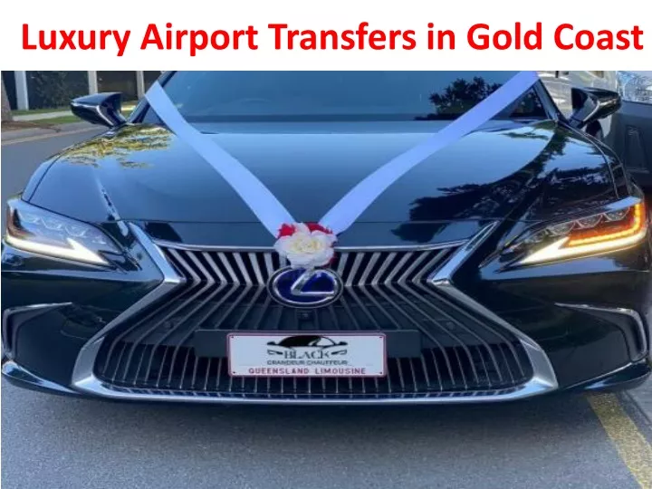 luxury airport transfers in gold coast