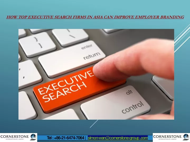 how top executive search firms in asia