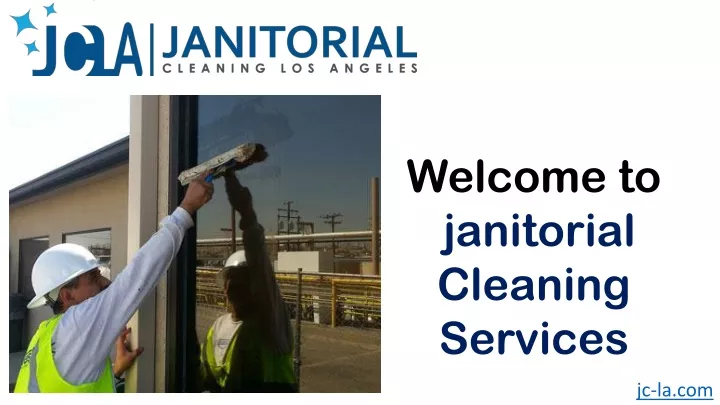 welcome to janitorial cleaning services