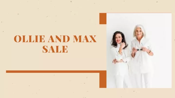 ollie and max sale