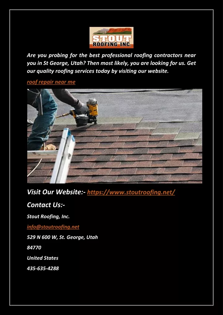 are you probing for the best professional roofing