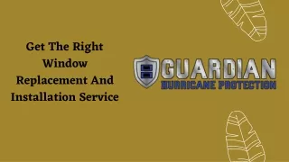 get the right window replacement and installation