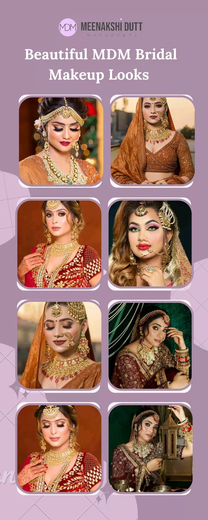 beautiful mdm bridal makeup looks