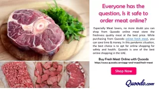 everyone has the question is it safe to order